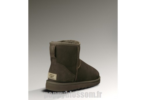 Gros Bottes Ugg de chocolat-160 Mini Classique